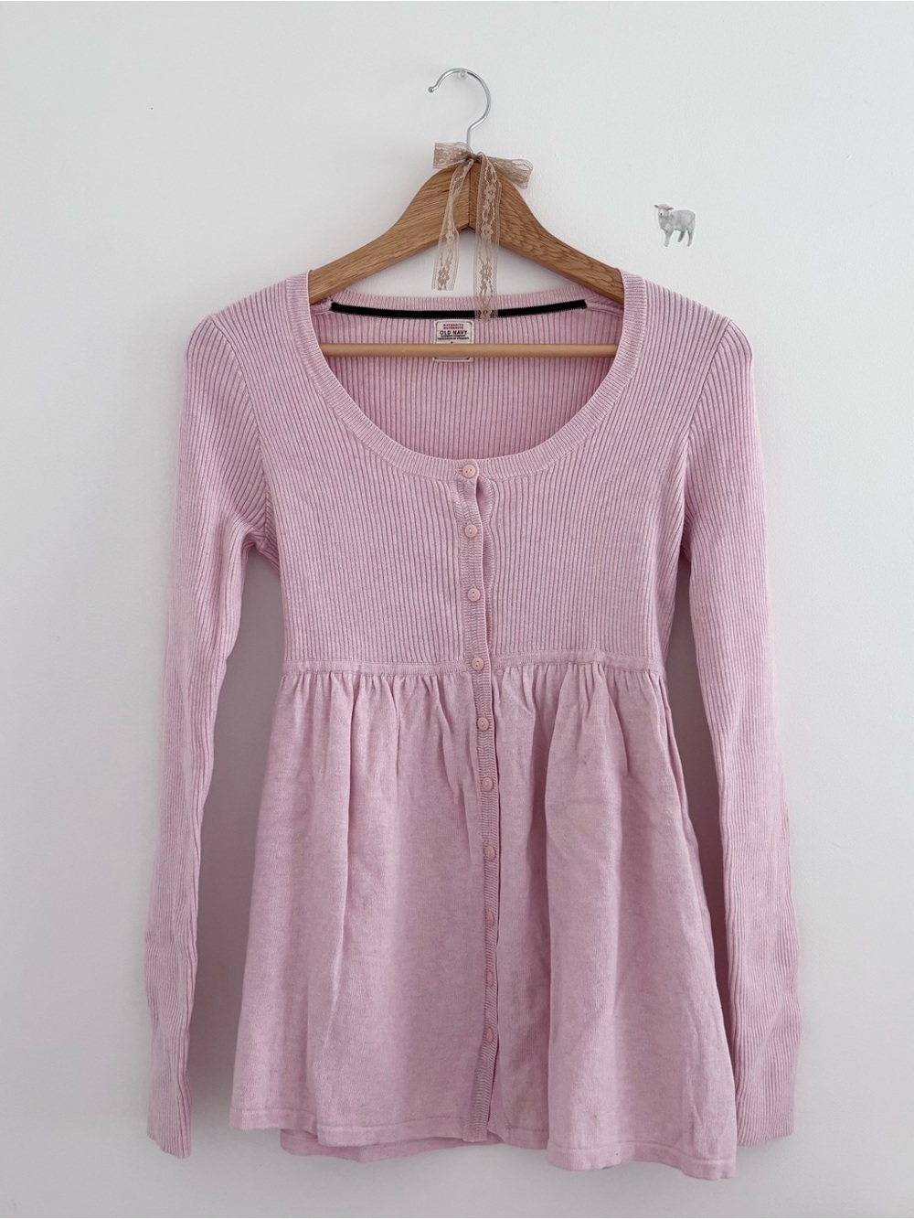 Baby Pink Babydoll Sweater
